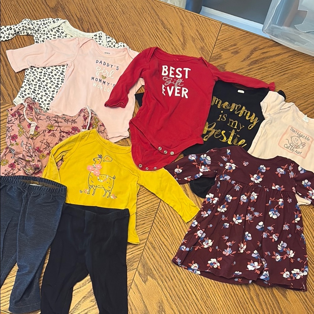 9mo girl clothing set